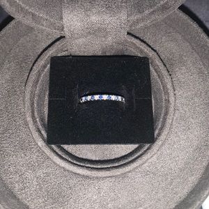 Vera Wang Diamond/Sapphire band in size 5.5